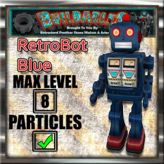 Display-crate-RetroBot-Blue