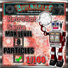 Display-crate-RetroBot-Santa