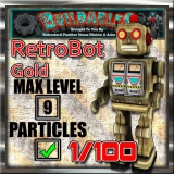 Display-crate-RetroBot-Gold
