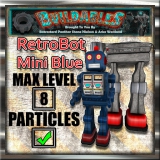 Display-crate-RetroBot-Mini-Blue