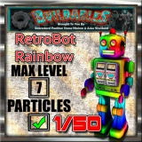 Display-crate-RetroBot-Rainbow